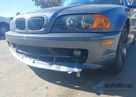2001 BMW 325Ci from USA, damaged, VIN WBABS33411JY58251